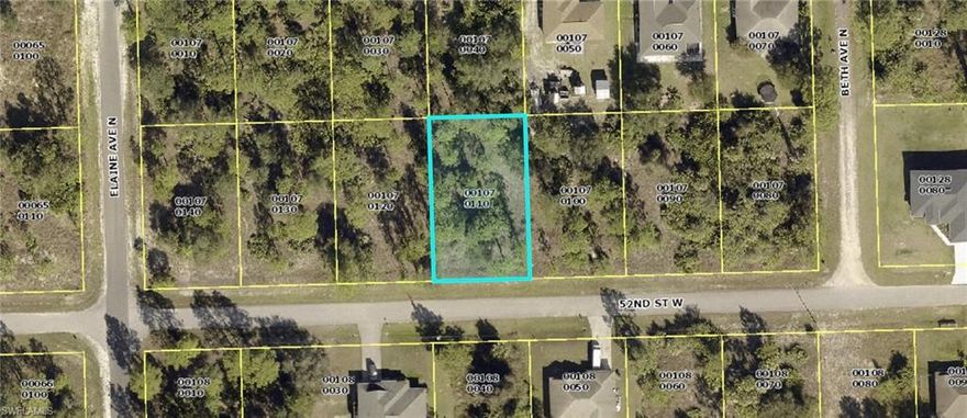 Do not miss the opportunity to build your home here or buy as an investment, located in a sought after area of Lehigh Acres.