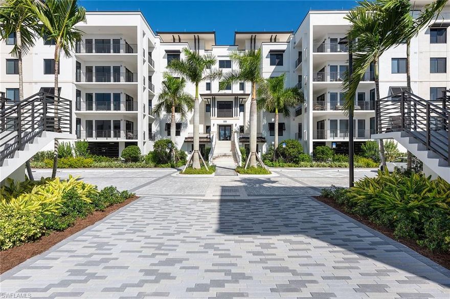 Discover the epitome of luxury living in the heart of Naples, where elegance meets convenience at Eleven Eleven Central. This exquisite, top-floor condominium is a rare gem and perfectly situated within walking distance to the renowned 5th Avenue South and just moments from the pristine beaches. This stunning turnkey residence offers 2 bedrooms, a den, and 2.5 bathrooms, complete with a dedicated garage parking space. Expertly designed with a sophisticated, modern aesthetic, the condo features a fabulous split-bedroom floor plan, providing privacy and comfort. Step out onto your private lanai or expansive balcony and take in the breathtaking views of the resort-style pool, bar, and lounge area. Each bedroom is a serene retreat with en-suite bathrooms, and the convenience of in-unit laundry adds to the ease of living. The kitchen is a culinary masterpiece, perfectly appointed with high-end finishes and an abundance of natural light. Throughout the residence, elegant tile flooring enhances the luxurious ambiance. 

Indulge in the exceptional array of amenities, including six on-site guest suites, a resort-style pool with lap lanes, poolside cabanas, and three bars, two inviting hot tubs, bocce courts, a putting green, and serene grilling areas with fire pits. Entertain in the game and billiards room, enjoy movie nights in the theater, or host gatherings in the sophisticated club room. Stay active in the state-of-the-art fitness center or take advantage of the private shuttle service to the beach and the evening shuttle to downtown Naples during the season. This extraordinary residence offers an unparalleled lifestyle in one of Naples' most coveted locations. Enjoy walking distance to the new Gulfshore Playhouse, Baker Park, the Conservancy, and located within the design district.