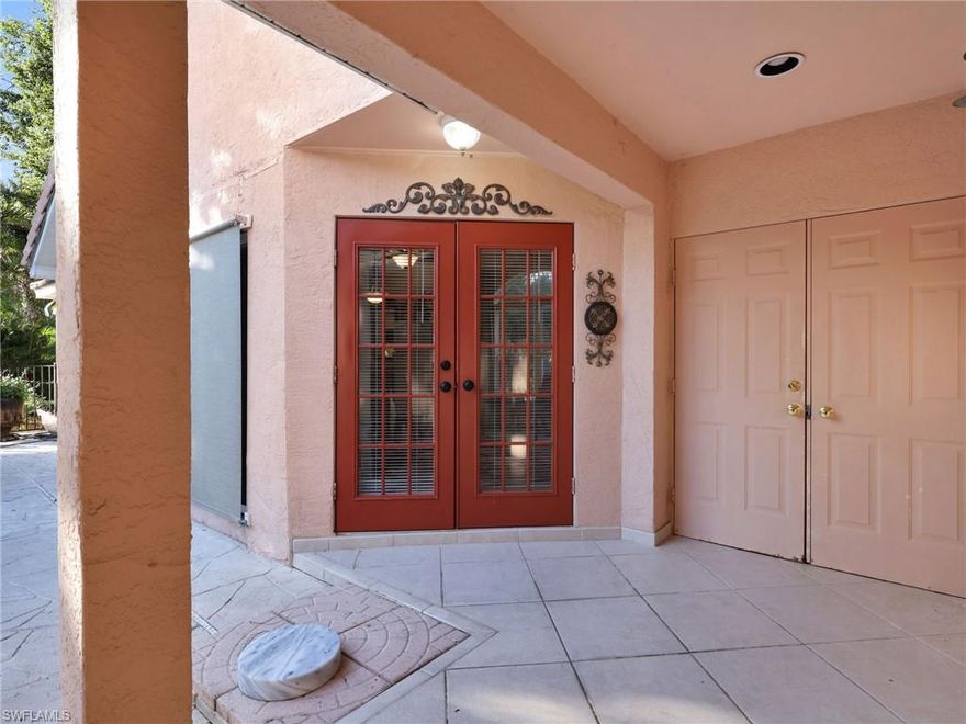 Guest House/In-Law suite available for rent in Golden Gate Estates. This property is just off of 951 and Golden Gate Blvd W, just south of Vanderbilt Beach Rd.  The 1 bedroom has it's own private entrance from the courtyard style home. Full living room, bedroom, bathroom and kitchen. The unit is completely tiled, and also has a brand new washer and dryer. You will have an assigned parking spot, along with access to the pool, lanai and grill. All utilities included.