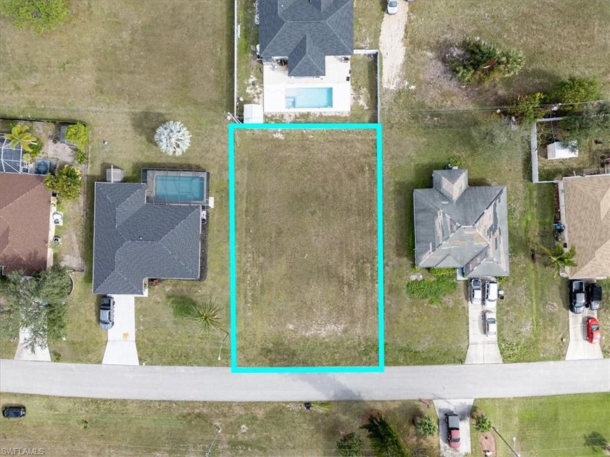 Discover the perfect setting for your dream home in beautiful Cape Coral, Florida. This vacant lot offers endless possibilities to design a custom residence tailored to your lifestyle. This property combines tranquility with convenience, offering easy access to schools, parks, shopping, and dining. With plenty of room to build, this lot is ideal for creating a spacious home with room for outdoor entertainment, a pool, or lush landscaping.

Start your journey to homeownership or investment today! Whether you’re building your forever home or a vacation retreat, this property is ready to bring your vision to life.