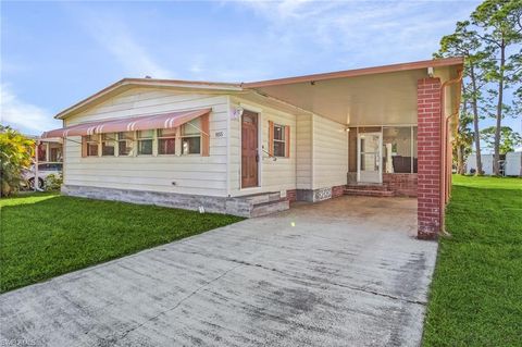 A home in NORTH FORT MYERS