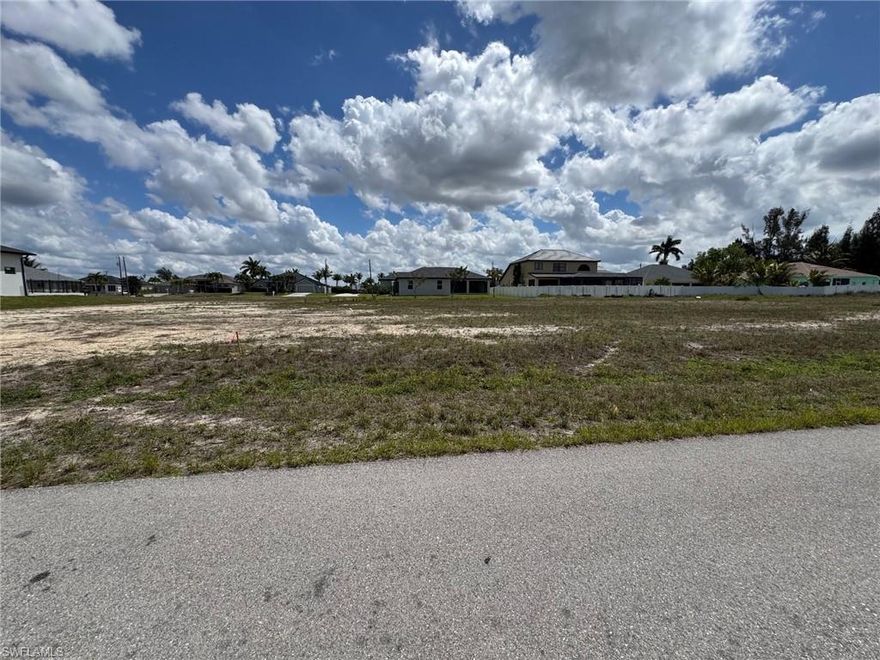 Amazing lot ideally situated directly across from gulf-access homes in a beautiful, highly desirable area. This outstanding property offers a prime location close to shopping, dining, and local amenities. Don’t miss this rare opportunity.