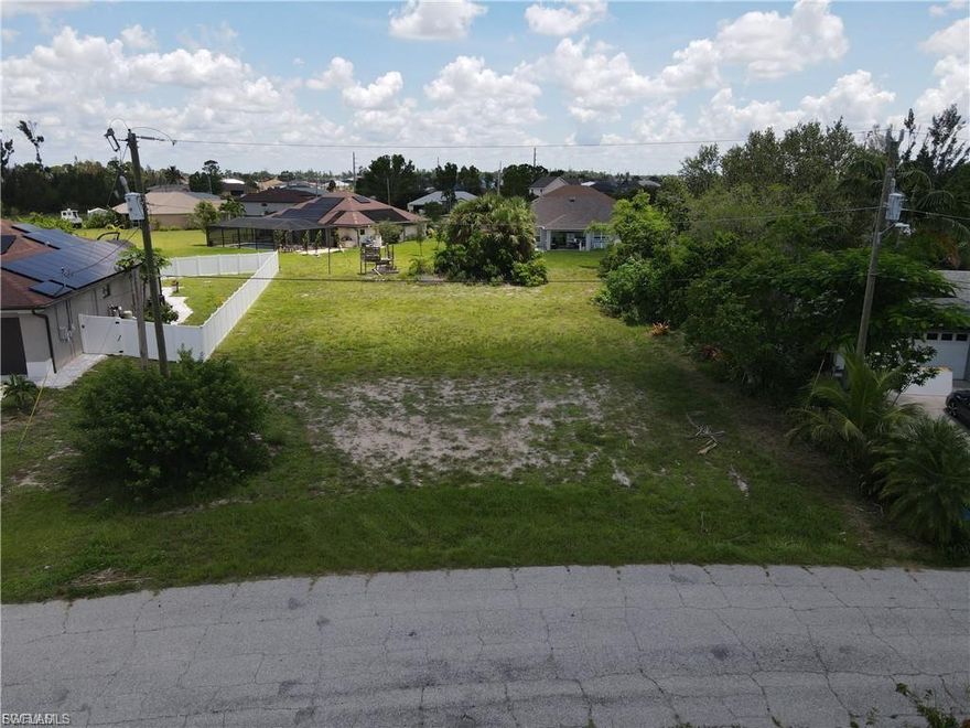 Build your dream home in the heart of Cape Coral! This vacant lot at 105 SW 17th Place offers a fantastic opportunity to create a custom single-family residence in a well-established Southwest Cape Coral neighborhood. Situated on a quiet residential street, the property provides a peaceful setting while still being conveniently close to shopping, dining, schools, and everyday amenities.

The lot is zoned for single-family residential use, making it ideal for homeowners or investors looking to build in one of Cape Coral’s most desirable areas. With easy access to major roads and a short drive to downtown Cape Coral, parks, and Gulf beaches, this location combines comfort, convenience, and long-term value.

Don’t miss this chance to secure a prime piece of Southwest Cape Coral and bring your vision to life.