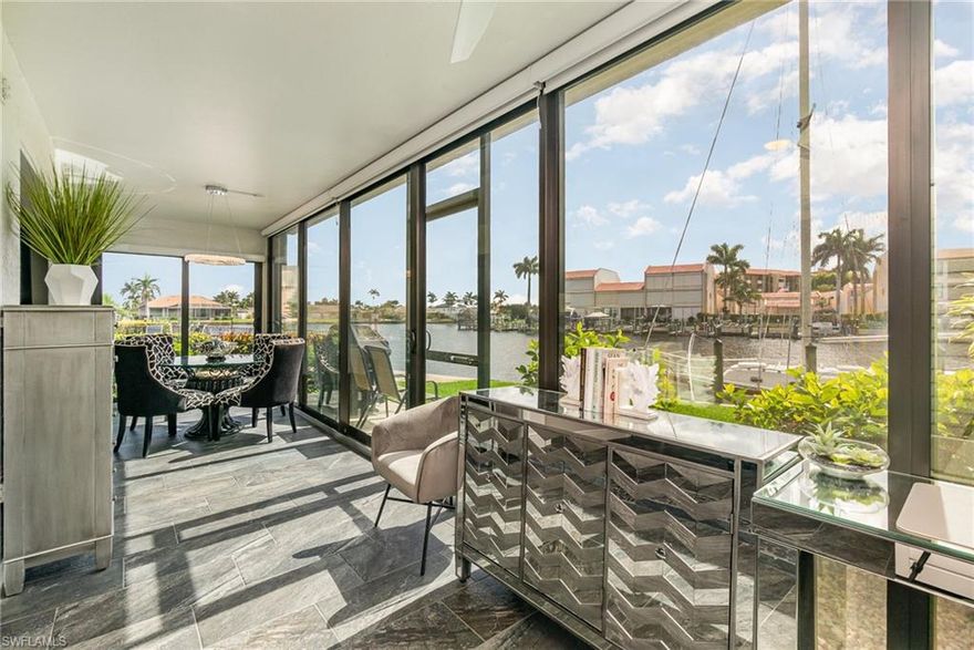 Exceptional Waterfront Living with Direct Gulf Access — Now Reduced $45,000 Experience elevated coastal living in this beautifully renovated, high-end Gulf-access condo offering the perfect blend of luxury, comfort, and convenience. With a recent $45,000 price reduction, this residence presents an exceptional value and a rare opportunity for buyers seeking a refined waterfront lifestyle. This motivated seller is offering an extraordinary chance to experience luxury, comfort, and direct Gulf-access living in a beautifully updated 3-bedroom, 2-bath end-unit residence with 1,733 square feet of thoughtfully designed living space. The open-concept layout is ideal for both entertaining and everyday relaxation, while the fully renovated interior showcases modern finishes throughout. The chef-inspired kitchen features quartz countertops, under-cabinet lighting, and premium stainless steel appliances. Both bathrooms have been tastefully updated with quartz finishes, while the primary suite offers a spa-like retreat complete with a luxurious roll-in shower. As a desirable end unit, the home is filled with natural light from multiple hurricane-impact windows and sliding doors. The oversized east-facing lanai captures serene waterfront views, creating the perfect setting for morning coffee, quiet evenings, or simply enjoying the Florida lifestyle. Boating enthusiasts will love the direct Gulf access via a 200-foot-wide canal, with just a short three-minute ride to the river. Additional highlights include a newer roof, updated seawall, turnkey convenience, and a community pool located just steps away. Ideally situated near Jaycee Park and close to Publix, dining, shopping, and waterfront recreation, this residence offers an exceptional opportunity to own a beautifully updated Gulf-access condo in a sought-after location. A $45,000 reduction, a motivated seller, and a rare opportunity to experience luxury waterfront living—schedule your private showing today.