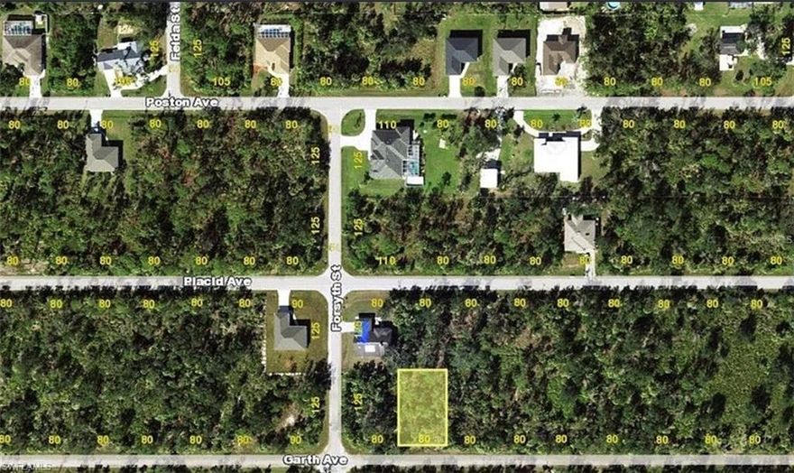 Nestled in a peaceful, established neighborhood of premium, newer homes in Port Charlotte, Florida, these two adjacent 0.23-acre lots offer a versatile and expansive opportunity to build your ideal dream home or pursue smart investment potential. The street is freshly paved, with power readily available on the street and at an adjacent lot—making site preparation straightforward. Sold individually or as a combined double lot (nearly half an acre), this setup is perfect for builders or homeowners envisioning a larger estate, multiple dwellings, generous outdoor living spaces, a pool, or expansive amenities. Conveniently positioned between the vibrant cities of Fort Myers and Sarasota, you'll enjoy easy access to top-tier shopping, dining, entertainment, world-class fishing, championship golf courses, and pristine Gulf beaches. This rare offering comes with no HOA, no deed restrictions, and not location in a scrub-jay zone—providing maximum flexibility in one of Florida's most desirable coastal regions.

13,499$ price per lot