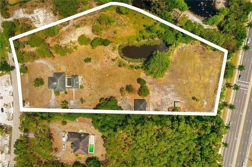 The ultimate Pine Ridge Estates lot on 4.25 acres. This is as rare as they come. The lot is currently zoned as agricultural unlike the vast majority of Pine Ridge which is residential single family. The most obvious advantage for any buyer with this designation would be for equestrian or other similar usage. You simply won't find another lot of this size and location with this zoning anywhere in Naples. Additionally...there is an opportunity to rezone this land to residential single family allowing for the potential to subdivide the property into multiple lots. See confidential remarks or call for more details. Last and final option is simply to keep it all to yourself.  Build the family compound or vacation retreat of your dreams the neighborhood voted "Best in the US" by a real estate research firm.  Imagine the possibilities on 4.25 acres!!  You're right across the street from Pelican Bay, less than a mile to Waterside Shoppes, 1.5 miles to the beach at Clam Pass Park, 2.5 miles to the restaurants and shopping at Mercato.  This location has everything you need!  Please check out our virtual tour/video flyover for a better perspective on the lot and location.