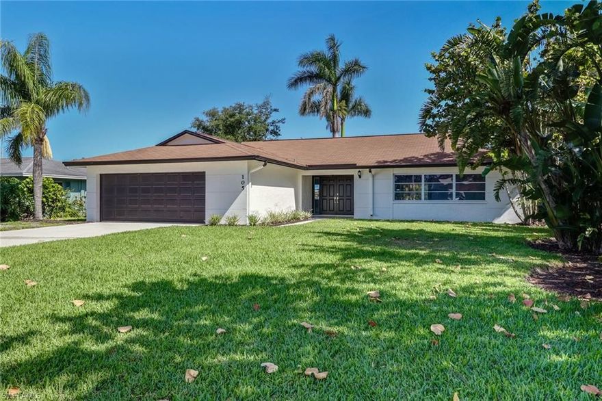 Beautiful completely remodeled house in an excellent neighborhood and great location. Close to the Naples Beach, Naples Down Town, Government Center and Marco Island. This house is gorgeous inside. The floor plan is great. Lots of upgrades with 24x24 Porcelain Marble look tile, all New Stainless Steel Appliances, a high-end look Kitchen just to mention a few. There is space to build a pool in a clean and spacious backyard. This is a must see property.