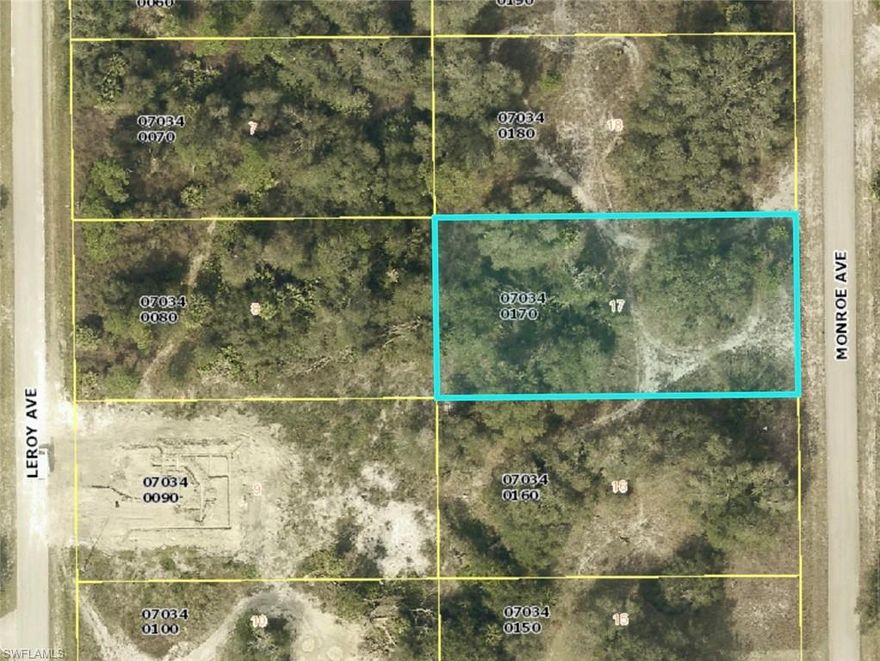 .50 ACRES!  This lot is located on a paved road in proximity of Homestead Rd. N and Lee Blvd, with easy access to SR82.  You'll love the location, only minutes from many restaurants, shopping, medical facilities and schools.  Get ready to build your new home!