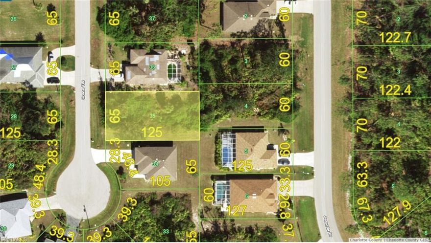 ROTONDA LAKES!! CITY WATER & SEWER AVAILABLE!! Deed restrictions, low HOA. No CDDs! Not in a zone requiring scrub jay mitigation per the county website 09/13/23 - please reconfirm during due diligence. Conveniently located to shopping, dining, banking and all that sunny Port Charlotte has to offer. 8.1 MILES TO THE ENGLEWOOD BEACH!! New construction is everywhere you look and you can be part of the action. Information about local builders is available upon request. Also great for self directed IRAs, 401Ks and other investment portfolios.