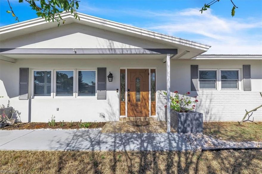 Stunning Remodeled Home in Lehigh Acres

Welcome to this beautifully renovated 4 bedroom, 2 bath home boasting 1,819 square feet of modern living space. Recently remodeled, this property features luxury vinyl flooring throughout, updated stainless steel appliances, and new lighting that enhances every room.

The spacious garage has been transformed into a versatile man cave apartment, complete with a stove, sink, and refrigerator. The garage door remains intact, allowing for easy conversion back into a two car garage if needed. This adaptable space includes an attached master bedroom with a walk-in bathroom and shower, making it perfect as an investment opportunity to rent out a portion of the property or to accommodate a college or high school student.

Additional features include hurricane impact windows and doors, a durable metal roof, and a fenced-in yard for privacy and outdoor enjoyment.

Located in one of Florida’s fastest-growing communities, this home is conveniently close to shopping, entertainment, and public transportation.

Don’t miss the opportunity to own this exceptional property!