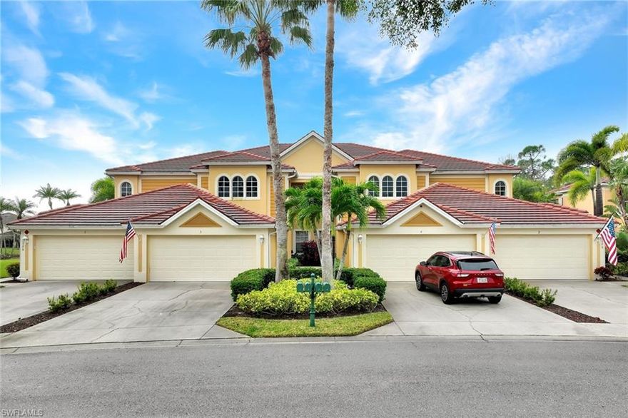 New to the market in North Fort Myers, this condo is close to beautiful views of the glistening Calooshatchee River, close to Cape Coral and Lee Memorial hospital.

This well maintained condo with an open concept layout provides entertainment with ample natural light, screened balcony with scenic private lake view with a refreshing fountain, built in hurricane shutters, three bedrooms and a Den that could be used as a home office or a playroom, Fresh interior paint, brand new as follow: kitchen stainless steel appliances, water heater, carpet through out & A/C system was installed in 2023,  Two car garages.

The gated community has 24/7 security and nice amenities that include Gym, Tennis courts, pickleballs courts, a great hall to host any events, playground for kids & a resort style swimming pool to enjoy the Florida sun.

The beautiful landscaped community is nearby shopping centers and multiple restaurants. Five minutes to the historical Fort Myers Downtown area where you can enjoy the variety of nightlife, events and nonstop entertainment.
