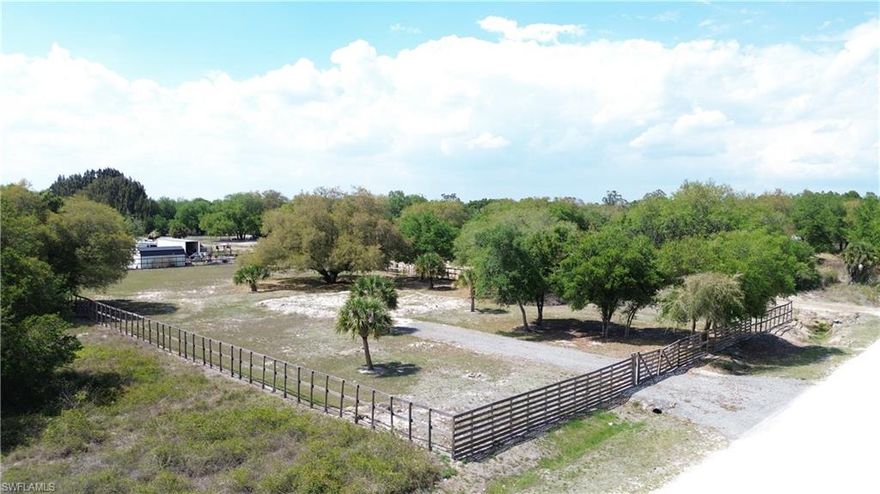 The peaceful lot your new home will be built upon