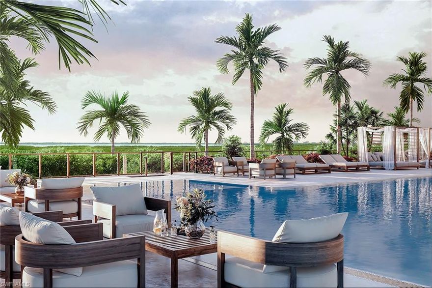 At the pinnacle of The Island at West Bay, two exclusive grand penthouses redefine waterfront luxury. Each penthouse features two gracious glass-railed terraces and soaring 11-foot ceilings that elevate the sense of space and light throughout. These expansive homes offer a rare combination of privacy, elegance and panoramic views of Estero Bay, the Gulf and surrounding nature preserve. Spacious, modern interiors embrace coastal sophistication with chef-inspired kitchens and indulgent owner’s suites featuring spa-like bath retreats. Seamless indoor-outdoor living invites residents to experience the tranquility and grandeur of waterfront life. Owners will enjoy a curated collection of resort-style amenities, including a private beach club, a rooftop retreat designed for relaxation and social gatherings, and access to championship golf that complements the active lifestyle within West Bay. As the final neighborhood within the prestigious West Bay Club, this exclusive enclave is brought to you by Kolter Urban, a leader in luxury development across Florida, in collaboration with the acclaimed architectural firm Garcia Stromberg.