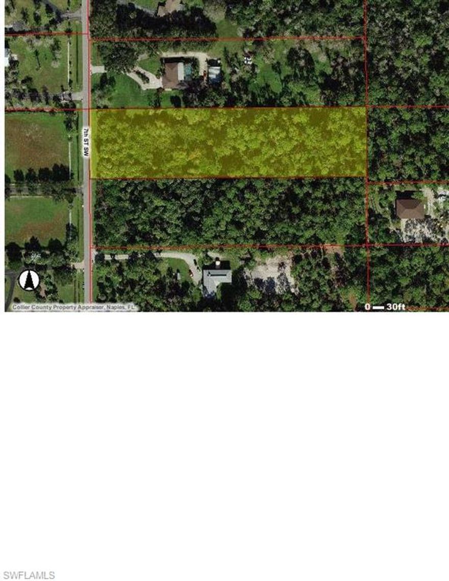 Location, location, location! 2.5 acre lot with easy access to Golden Gate Blvd. Close to schools, shopping and nature! Minutes to beautiful downtown Naples and amazing Gulf Coast beaches. This is the perfect location to enjoy the tranquility and peacefulness of the Estates.