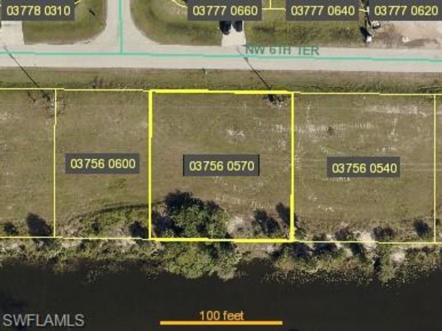 Where do we begin..... Waterfront and ready to build! Features include: TRIPLE LOT, Southern Exposure, and 100 ft Wide Fresh Water Canal!  Located on the Mohawk canal, in a quiet neighborhood with no thru-traffic! Farmer Joe's, restaurants, banks, gas station, & Pine Island Rd is only 2 minutes away. Come and see this neighborhood with new construction all around you! This will not last long with all of those features! We have connections with the best builders in Cape Coral! Build your dream lot in the fastest growing city in America!