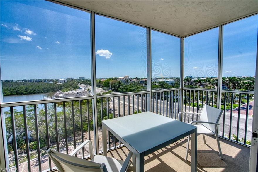 Welcome to your year-round coastal retreat in Bonita Springs! This bright and updated studio condo is ideally located just across the street from the beach, nestled between local favorites Doc’s Beach House and Coconut Jack’s. The unit features an open layout with a king-size bed, a comfortable sitting area with a sleeper sofa, a fully equipped kitchen, and a dining area for four. Enjoy serene bay views from the private screened-in balcony—perfect for relaxing at the end of the day. Additional highlights include an updated bathroom with a tub/shower combo, in-unit washer and dryer, smart TV, and the option for high speed internet. Residents also have access to the on-site community pool. With beach access just steps away and a central location close to restaurants and shops, this condo offers the ideal blend of comfort and convenience for long-term living.