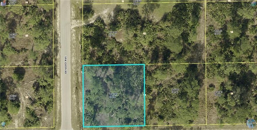 Great corner lot in the growing community of Lehigh Acres, perfect to build your dream home!