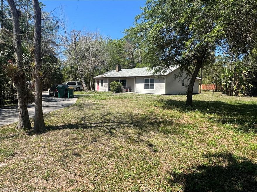 Rare Opportunity in SE Naples – 2.73 Cleared Acres with Existing Home
Unlock the potential of this property in Southeast Naples, offering space, flexibility, and strong upside.
The existing home provides a solid foundation for a light remodel, making it ideal for buyers looking to renovate, rent, or build. Priced near land value, this is a strategic opportunity to:
Renovate and occupy
Generate rental income to offset carrying costs
Build your custom dream home while utilizing the current structure
Enjoy the privacy and freedom of acreage living while staying close to everything:
~Minutes to shopping, dining, and daily essentials
~20 minutes to Naples beaches
Future growth nearby, including a new Costco planned within the next year
This property offers the rare combination of location, land, and long-term upside in a rapidly developing area. Bring your vision—opportunities like this are increasingly hard to find in Naples.