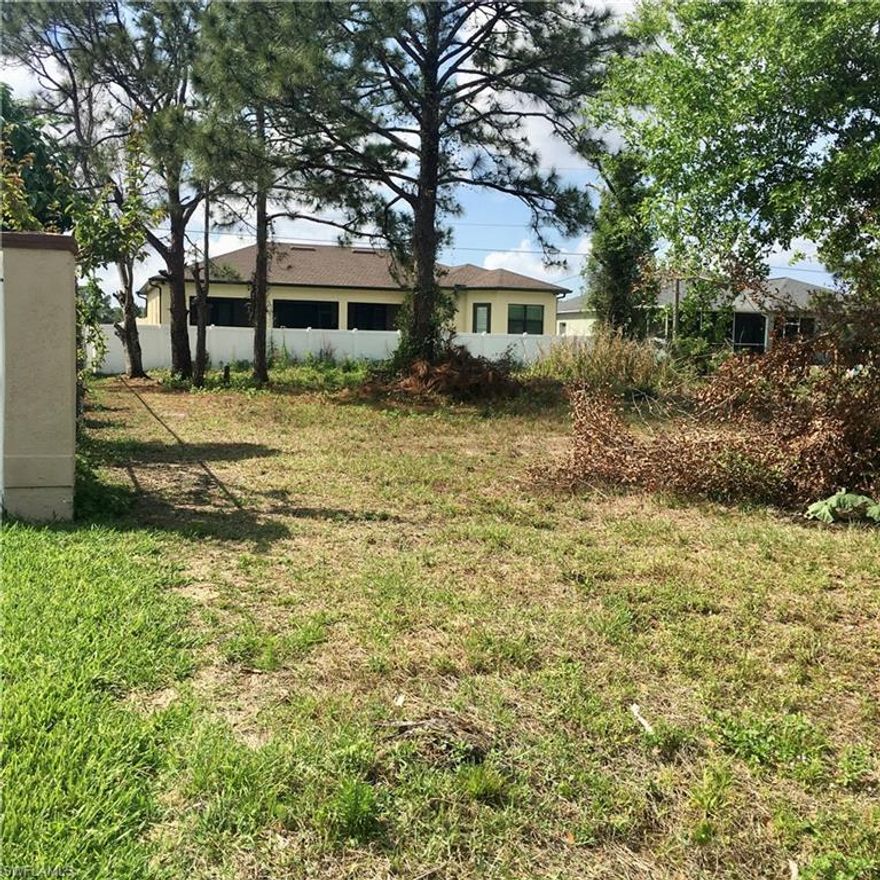 Great street to build your dream home on! Beautiful community of newer homes with well manicured lawns located in the best neighborhood in Buckingham.This is a wonderful neighborhood to raise your family. The entire neighborhood has nicely paved roads unlike other neighborhoods in the area which have dusty dirt roads.  Easy access to Interstate 75 and the big box stores. Do a drive by and you'll be sold. This lot is pretty much cleared except for a few trees. It won't take much work at all to prepare this lot for a new home.