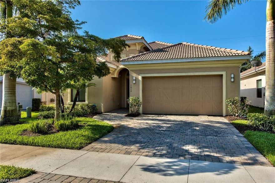 Single family home available in Andalucia. 3 bedrooms plus a den, 3 bath over 2000 sqft. Great location, west of 75, just off of Pine Ridge Road. This home has wood flooring in all the common areas. Large open kitchen with island. large great room, and separate dining room. The primary features a large walk-in closet with built-ins, and the bathroom offers dual sinks, a jacuzzi tub, and a separate shower. Tray ceilings with crown moldings, plantation shutters on all the windows, and ceiling fans in most rooms. Andalucia is a gated community with a clubhouse, pool, playground and exercise room. Owner will consider 1 small pet. All bedrooms and den have Luxury Vinyl Plank flooring. Available June 1st.