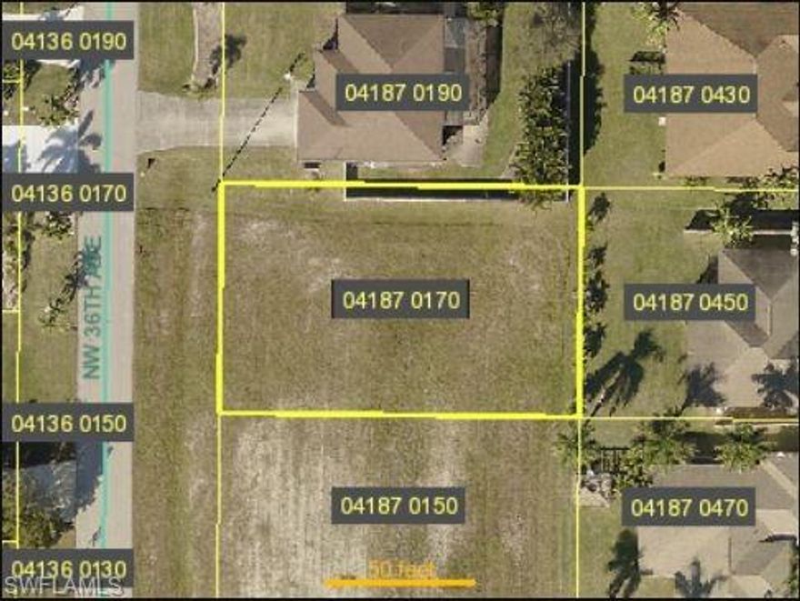 Build your custom home on this NW Cape Coral off-water lot in a quiet waterfront community close to schools, shopping and dining. Public boat ramp with gulf access is less than 2 miles away.