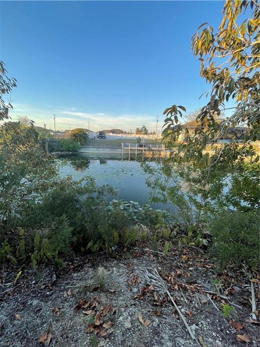 Ready to build your dream home on this cleared, beautiful lot in NE Cape Coral! Located in one of the area’s rapidly growing neighborhoods, this lot offers an incredible opportunity for waterfront living.

Situated on the Valencia Canal with an intersection to the Fairmont Canal, you can enjoy catch-and-release fishing right from your backyard or explore the waterways by kayak or canoe. This peaceful canal setting provides the perfect backdrop for relaxing Florida living.

Conveniently located near schools, parks, shopping, and dining, this lot combines tranquility with accessibility. Plus, it’s in an X Flood Zone, offering added peace of mind.

Don’t miss your chance to own a piece of paradise and build the home you’ve always envisioned!