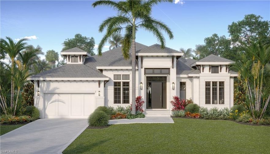 Nestled in the highly sought-after Park Shore neighborhood, this breathtaking custom-built home by Borelli Construction of Naples exemplifies sophistication and style. Located just moments from private beach access, this residence offers a lifestyle of unparalleled comfort and convenience.

The floor plan features three spacious en-suite bedrooms, each designed with luxury in mind, as well as a dedicated office for your professional needs. Two elegant half baths enhance the home’s functionality and appeal.

The grand living spaces are both open and inviting, providing the perfect environment for relaxation and entertainment. Large windows flood the home with natural light, while the southern rear exposure offers stunning views and an abundance of sunshine throughout the day.

Step outside to the oversized pool deck, where you’ll find a sparkling pool and ample space for lounging, dining, and entertaining. The outdoor area is truly a paradise, ideal for enjoying the perfect Florida weather.

This home is the epitome of refined living, blending timeless design with modern amenities, making it the perfect retreat for those seeking the best in Naples luxury.