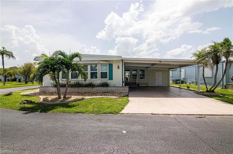 A home in NORTH FORT MYERS