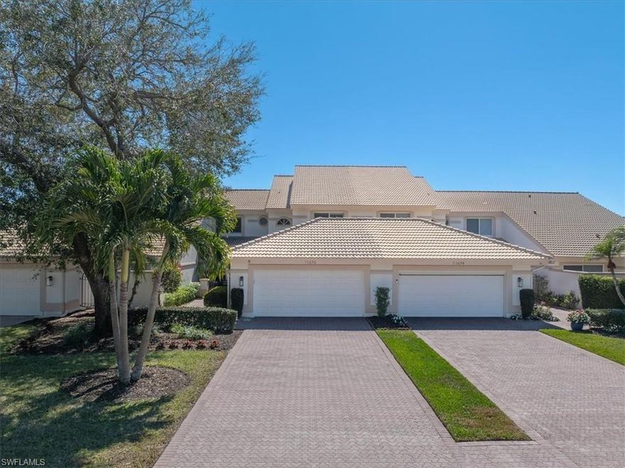 A beautiful southern golf course and lake view from this one of a kind Aberdeen model. This is the only Aberdeen with four full bathrooms, two of which are brand new. The kitchen has been recently renovated with granite counter tops and backsplash, an oversized island, top of the line appliances and an expanded opening to the living room. There are numerous architectural elements adding the elegance and uniqueness of this fabulous home; newly custom-built entertainment center, decorative wall trim, dining room columns and new front doors. A new outdoor entertainment center features a built-in grill, custom cabinetry, refrigerator, mounted TV and wood tongue and grove ceiling. A spacious 2.5 car/golf airconditioned garage is plenty of room for all vehicles and storage. With four ensuite bedrooms this home is perfect for guests, in-law suite or live in caretaker. The newly renovated club house and golf course add to a perfect full time or part time residence.