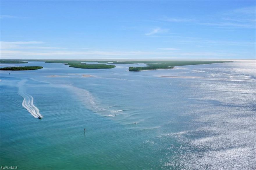 RARELY AVAILABLE…BELIZE CORNER PENTHOUSE! This four (4) bedroom, four and one-half (4 ½) bath Beachfront Penthouse is located on the Southeast corner of the 24th floor. The much desired but rarely available corner Penthouse unit captures and provides breathtaking day and evening views of the 10,000 Islands, Gulf of Mexico, and the Marco Island Skyline! The Penthouse features four (4) en suite bedrooms with lanais; gourmet eat-in kitchen with gas for cooking; study with fireplace; living room; family room; dining room; laundry room with ample storage and counter space; private elevator access and more throughout the approximate 6,000 square foot area! The Belize is one of six (6) buildings within Cape Marco and offers 24 hour 7-day security; state-of-the-art theater; fitness center; sauna; library; social room; guest suites; pool and spa with Gulf facing views:; multi-story parking garage with two (2) deeded parking spaces and a car wash area; assigned storage locker; and a magnificent lobby! Cape Marco is one of the most prestigious gated communities in Southwest Florida and was designed and built for discerning buyers who demand and expect the ultimate lifestyle!