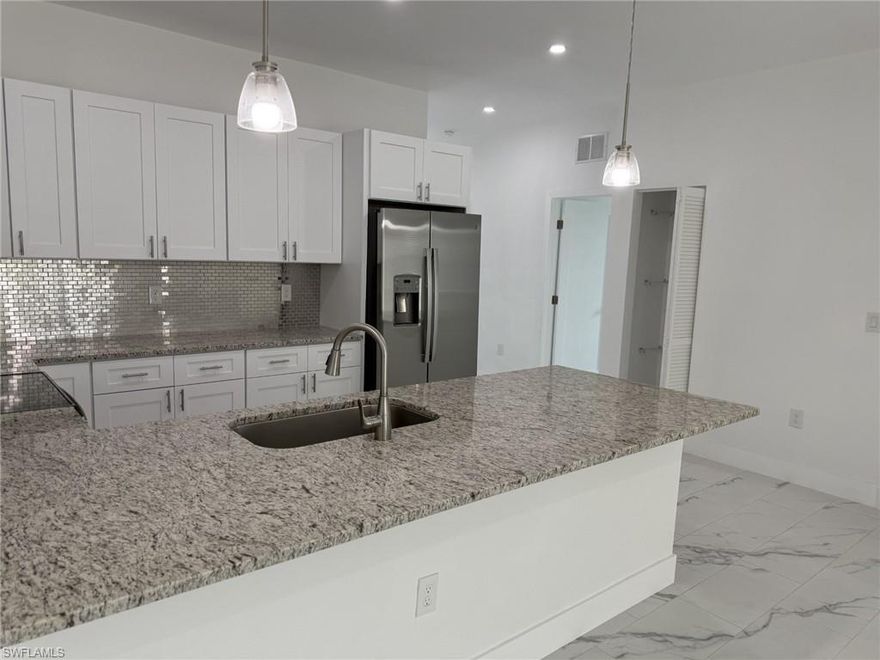 TWO BRAND NEW DUPLEXES , side -by- side, ready to move in, available to sale separate at $699000 or together as a package! Convenient Located in SW area of Lehigh Estates, quick access to SR 82, Colonial/Lee Blvd, shopping centers, banks, restaurants, golf course, Fort Myers International Airport and beautiful Beaches. New Construction, Custom Designed Duplex. Each unit feature 3 bedrooms, 2 bathrooms, large living area, indoor laundry, covered lanai and 1 car garage. Great open concept kitchen with white shaker style cabinets with eat in-island or breakfast bar, granite countertop and stainless steel appliances, tile throughout, large Driveways. Available NOW! 5249-5251 and 5253-5255 Centennial has the same owner and can be sold together. Builder has 4-6 new duplexes, same model that can be purchase as a package.