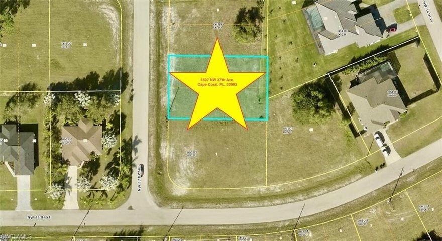 Don't miss the opportunity to build your dream home, or invest in your future on this beautiful .25 acre lot located in Cape Coral. This lot is surrounded by gorgeous new construction homes in the sought out Northwestern Cape Coral area. You can enjoy the stunning Florida sunsets on this Eastern exposure lot. Location, Location! Located just off of Burnt Store Rd, this lot is just a short car ride to the Pine Island/ Matalacha area, downtown Cape Coral, Punta Gorda, Charlotte Harbor, Boston Redsox & Minnesota Twins spring training facilities, International airport, Downtown & Central Fort Myers, Fort Myers Beaches, and Sanibel/Captiva Islands. Contact your agent to visit this beautiful lot before it's gone.