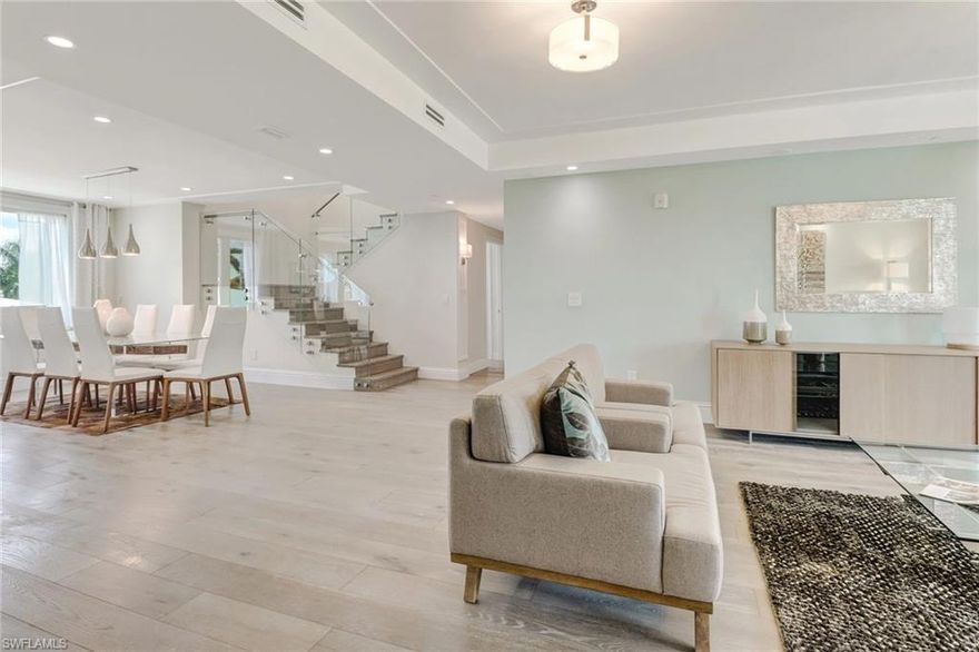 * Entire building is under contract in Commercial MLS. Regarded as the pinnacle in luxury living, this spacious 4 bed / 4 bath penthouse residence is mere steps away from 5th Ave S and world renowned beaches. Sprawling over 3700 sq ft, this luxurious two story residence offers two master suites, conveniently located on each floor, with private balconies and spa inspired bathrooms. The first floor features a chef's kitchen with marble countertops, Wolf and SubZero appliances, and overlooks the adjacent dining and living room. Fashion forward, glass-railing staircase leads to the second floor of the home, or take the convenient private elevator. Entertaining awaits on the second floor with a TV/game room, private balcony and wet bar, complete with a wine cooler and 3 bedrooms and bathrooms. Enjoy the outdoor tropical oasis pool and spa shared only by the four residences. Outstanding finishes and superb living in the heart of Olde Naples; a short stroll from the vibrant shopping and dining of 5th Avenue, Cambier Park, beaches, and the iconic Naples Pier. All 4 residences are for sale-could be purchased as a family compound or corporate retreat.