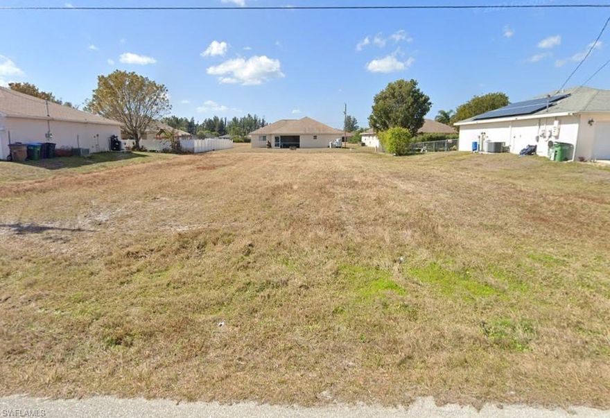 Great lot location, centrally located within Cape Coral. Close to shops, dining, schools, and entertainment along the Pine Island Road corridor, stop looking and make this parcel your new home location.  This is a great property to build that dream pool home you always wanted.  Are you a builder or investor looking for that perfect location to build an investment property to rent or re-sell?  Look no further as this is the one for you. Make your offer today before the prices increase again.
On 30 November 2022, the listing agent acquired the controlling interest in the selling LLC.