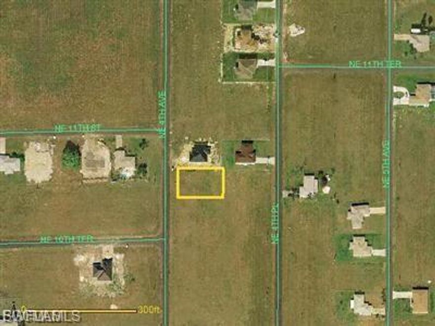 Conveniently located with easy access to I-75, airports, and the new restaurants and stores on Pine Island Road. Not in a flood zone. This double lot is perfect for your new home. City Water, Sewer, and cable and internet are available on street.