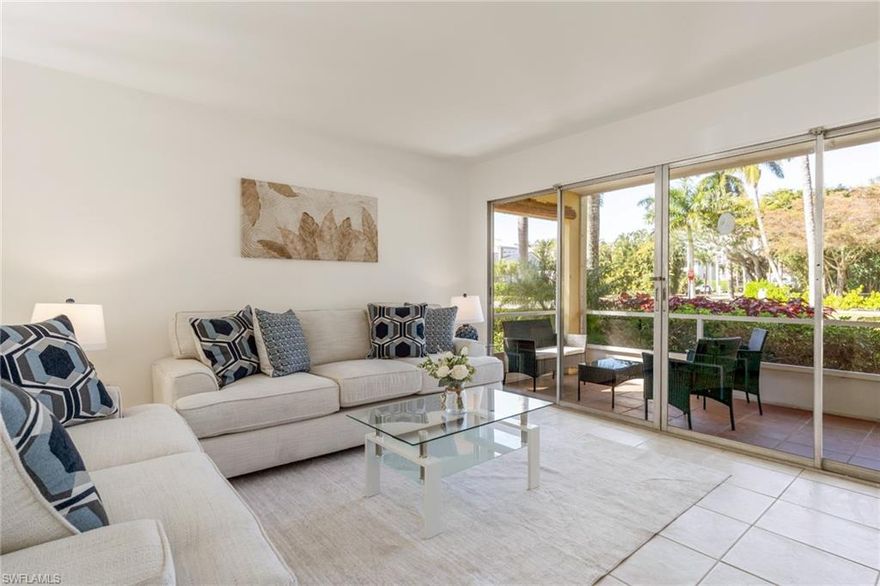 Welcome to the Neapolitan Club in the heart of Olde Naples, just three blocks to 5th Avenue South and minutes to the beach!
This light-filled two-bedroom, two-bath corner residence has been recently remodeled and is offered turnkey furnished, making it truly move-in ready. The interior features new kitchen cabinetry, appliances, updated bathrooms, and clean coastal finishes throughout. 
The private corner lanai offers landscaped views,  the perfect setting to relax and enjoy Naples’ sunshine and breezes.
The Neapolitan Club offers a rare combination of flexibility and location, allowing monthly rentals and welcoming two pets, a rare pairing in this downtown price range. Whether you’re seeking a full-time residence, seasonal retreat, or income-producing property, this home offers versatility.
Community amenities include a pool, assigned parking, and additional private storage. Ideally located near Cambier Park and within walking distance to pristine Gulf beaches, farmers markets, fine dining, and boutique shopping on 5th Avenue South and 3rd Street South, this property places you in the center of Olde Naples living.
Location, lifestyle, and move-in-ready convenience, all in the heart of it.