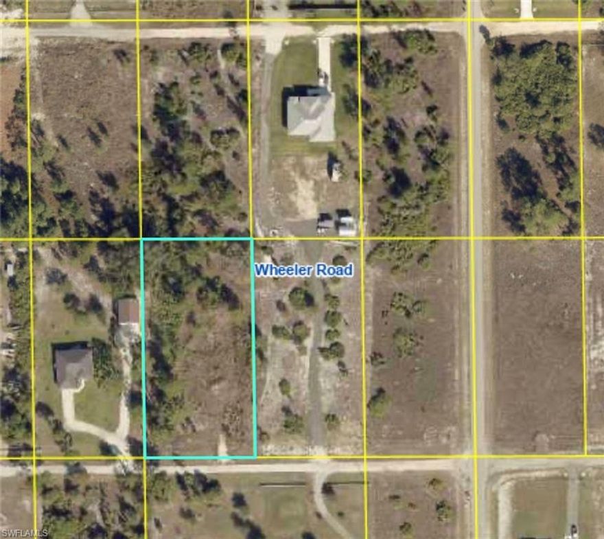 Amazing opportunity to buy cleared lot in Wheeler Estates Subdivision. Electricity at the curb. New homes all around. Financing available. Easy access to Lehigh Acres. Rapidly developing area. Over an acre in size!
