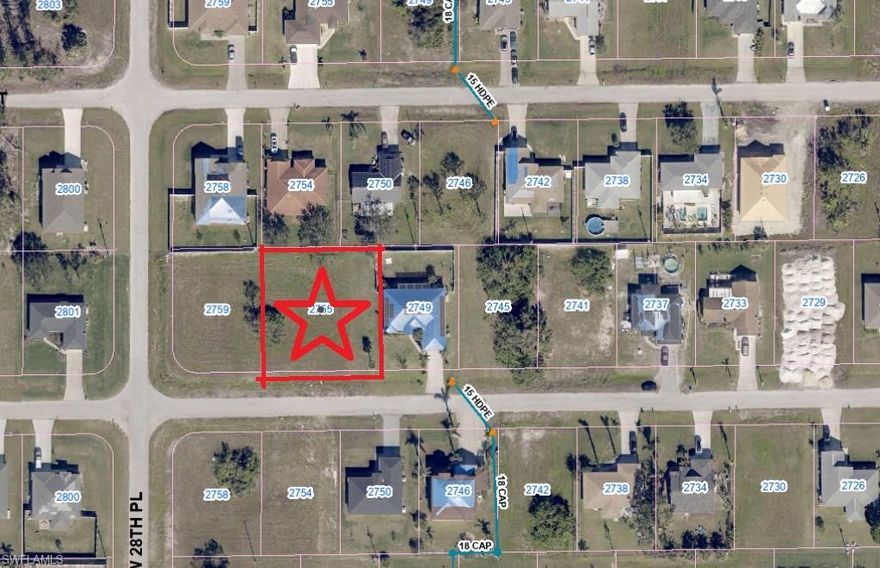 HARD TO FIND--TRIPLE LOT 120 ft wide by 125 ft deep!!! Perfect for your larger home with a 3+ car garage and still plenty of yard. Located in a great neighborhood and surrounded by newer homes. Also, just a short drive the City Boat Ramp, Coral Oakes Golf Course and Pine Island Road, which provides access to many shops, restaurants, and retail centers! Prices are going up, make an offer today! No restrictions, No Owls, No turtles.