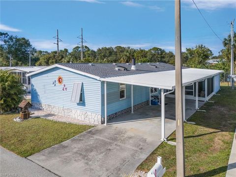 A home in NORTH FORT MYERS