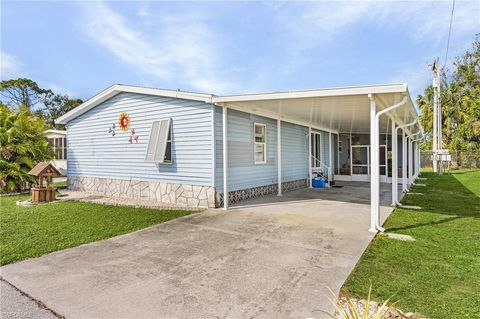 A home in NORTH FORT MYERS