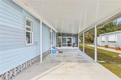 A home in NORTH FORT MYERS