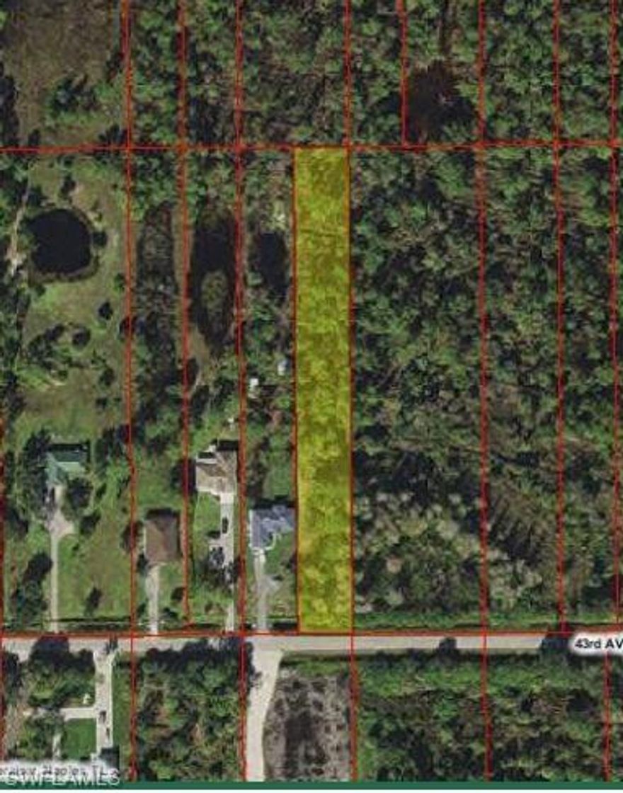 Get the best of both worlds with this 1.14-acre lot in a rural setting with easy access to North Naples! Located on a quiet, dead-end street in the growing area of Golden Gate Estates, this property offers the perfect opportunity to build your dream home. Own your own piece of paradise surrounded by nature, with easy access to I-75, the SWFL International airport, world class dining, shopping, entertainment, beautiful white-sand SW Florida beaches and much more!