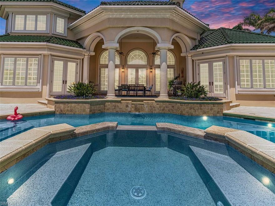 This Park Shore estate is a rare opportunity to create your dream home in one of the most sought-after neighborhoods in the heart of Naples. With 4 bedrooms and 3-1/2baths, over 4000 sq/ft, and over a 1/4 acre lot, this property is the perfect canvas for a stunning renovation. The existing home sustained no flood damage from Ian, offers a solid foundation, an excellent layout, with spacious rooms and plenty of natural light. Imagine designing your dream kitchen, creating a luxurious primary suite, and adding your own personal touches throughout the home. This property is truly a blank slate just waiting for your inspiration. The highlight of this property is the new sea wall, private boat dock and boat lift (2019), which provide direct access to the Gulf of Mexico for all your boating and water activities. Imagine taking a leisurely cruise along the scenic waterways or catching the sunset over the Gulf - all from the comfort of your own backyard. Don't miss out on this once-in-a-lifetime opportunity to create the home of your dreams in one of the most desirable locations in all of Naples.