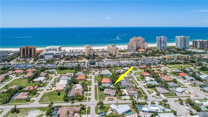 Remodeled cozy beach home! Beach & vacation life! Walk to either beach access (near Marriott or near Hilton) for sun and fun, then stroll to dinner nearby - 7 fabulous restaurants at Collier/Winterberry. Splash in the pool and relax, then feel great. Inside find granite kitchen with white shaker cabinets and island. Stainless appliances, exquisite new tile throughout, solid wood doors. Impact front door with impact garage door. Roof 2006, New A/C 2011
Super rental home & location if income on your mind - advance reservations in place already. Most affordable newer style home near beaches so ….follow up today before our busy summer sales season starts!