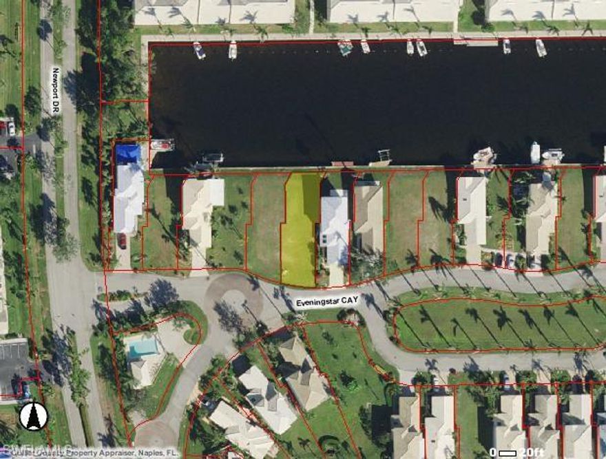 THIS LOT WANTS A HOME ON IT NOW! This is your chance to purchase a cleared lot at a bargain price on navigable water in the true boating/fishing community of Port of the Islands. Water frontage of approximately 40' will accommodate a dock or lift or combination. Lot is 5,313 sq. ft. (approx.) and the utilities are available. Own your piece of Paradise!