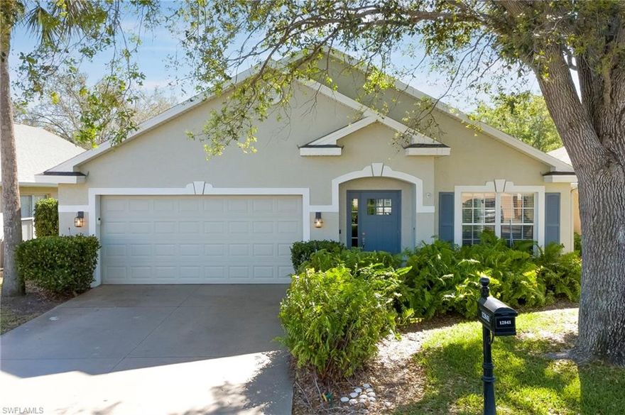 Welcome to 12841 Havenridge Cir, where location, space, and affordability come together on a quiet cul-de-sac in the highly desirable Danforth Lakes—with NO CDD, NO city taxes, NOT in a flood zone, and low HOA fees. Step through the front door into bright formal living and dining spaces, perfect for hosting friends and family. The kitchen overlooks the family room and casual dining area and features stainless steel appliances, a breakfast bar for additional seating, a built-in desk, and a large pantry, creating the perfect hub for everyday living and entertaining. The home offers a flexible 4-bedroom layout, including one bedroom that connects to the primary suite—ideal for a home office, nursery, workout room, or traditional fourth bedroom. The spacious primary suite provides a relaxing retreat with an en-suite bath featuring dual sinks, a soaking tub, walk-in shower and walk-in closet. Step outside to an oversized fenced backyard with an extended patio perfect for BBQs and gatherings, plus plenty of room for a pool to create your own Florida backyard oasis. With extra yard space rarely found in this price range, there’s room for pets, play, gardening, or simply relaxing outdoors. Danforth Lakes is known as the “hidden gem” of Fort Myers, offering residents a community pool, fitness center, playground, tennis court, and a full calendar of neighborhood events including food truck nights, holiday light parades and game nights. Conveniently located near RSW International Airport, shopping, dining, and both spring training stadiums. Be sure to check out the 3D tour and call today to make this house your HOME!