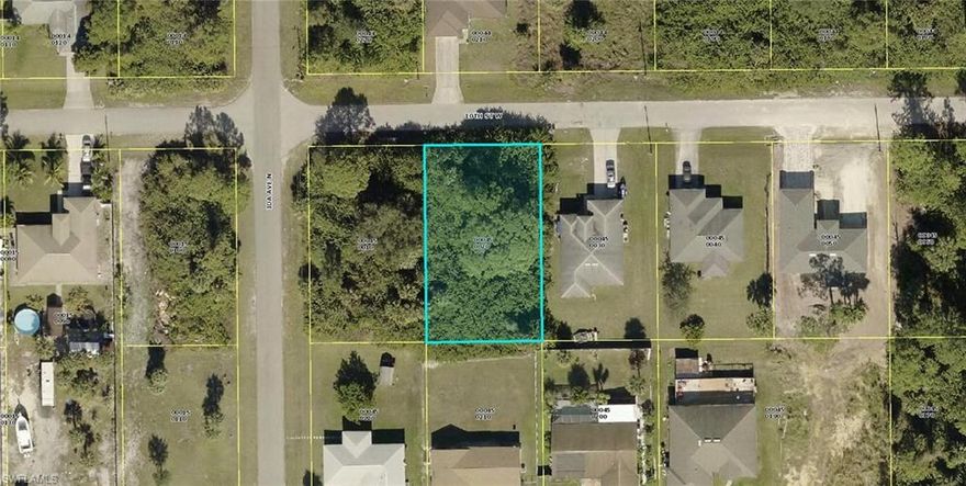 Located just six blocks off of Lee Blvd with new construction homes in the area, makes this the perfect location for your dream home.  Easy access to interstate 75 and a short drive to Fort Myers and Punta Gorda airports, two spring training facilities and beaches!