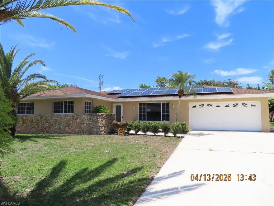 Welcome to your dream home! This stunning CBS residence offers 2,118 sq. ft. of meticulously designed living space, perfect for families or those seeking extra room to breathe. Step inside to find a spacious layout featuring elegant tile flooring throughout, providing both style and easy maintenance.

The inviting separate living room is ideal for hosting gatherings, while the cozy family room is perfect for unwinding after a long day. Retreat to the master suite, complete with a luxurious walk-in shower that promises relaxation at the end of each day.

Enjoy the convenience of an attached 2-car garage with a utility/laundry room, making everyday chores a breeze. The property also boasts a charming outbuilding with an attached 2-car carport, perfect for additional storage or a workshop.

Step outside to your beautifully landscaped backyard—an entertainer's paradise! Whether you're hosting summer barbecues or enjoying quiet evenings under the stars, this outdoor space promises to be your personal sanctuary.