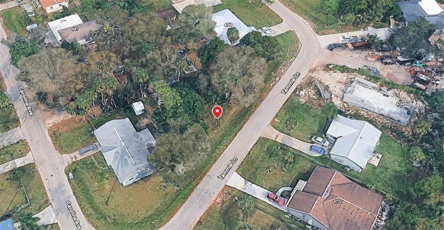 Buildable .23 acre corner lot located in Fort Myers, zoned RS-1. Situated on a paved road with electric available nearby and city water likely accessible. Located in an established area with nearby homes, this lot presents a great opportunity for builders, investors, or end users looking to build. Convenient access to major roads, shopping, and schools.
