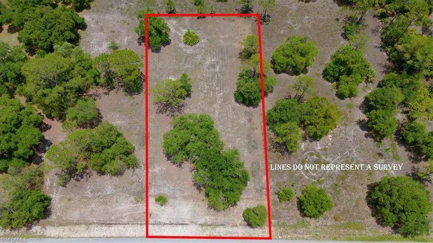 This large Half Acre lot has a serene ambiance nestled in a very quiet open area. It is teaming with wildlife and Florida native trees and plants. It is close to Alva which offers short distance to the Locks, Alva Marina, parks, restaurants and Highway 80.a This highway runs east and west to downtown Fort Myers or to the East Coast.